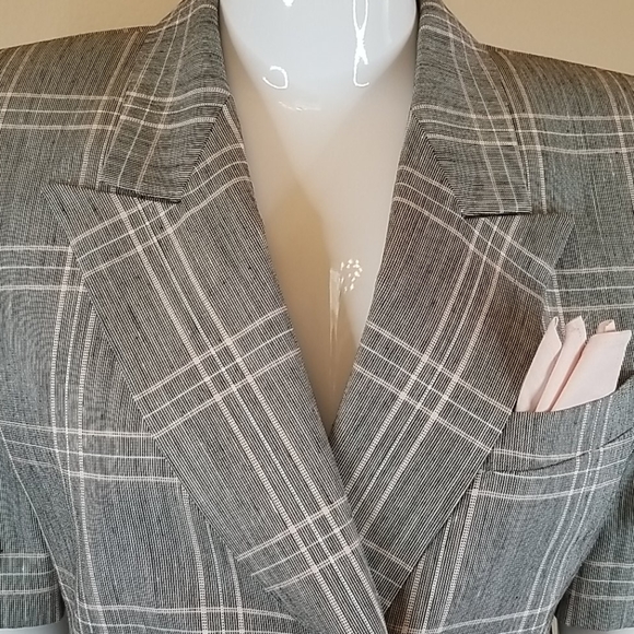 VTG Sassoon Plaid Suiting Jacket - Picture 2 of 16